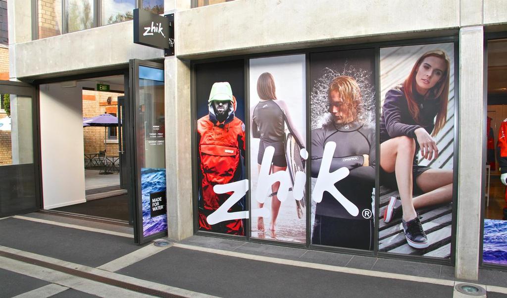 Zhik store opens in Victoria Park Market, Auckland NZL © Richard Gladwell www.photosport.co.nz